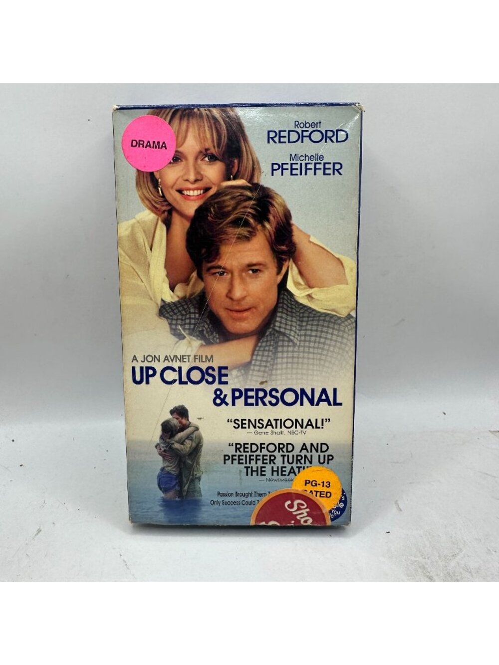 Up Close & Personal VHS 1996 Drama Robert Redford Michelle Pfeiffer Jon Avnet Fi